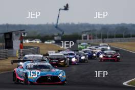 Start of Race 1 - #42 - Charles Dawson / Kiern Jewiss - 2 Seas Motorsport Mercedes-AMG GT3 Evo leads