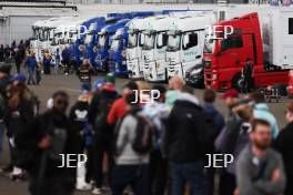 BTCC Fans in the paddock