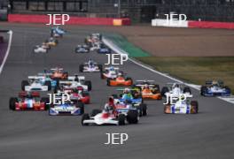 Silverstone Festival, Silverstone 2025, 22rd-24th August 2025. Free for editorial use only. Race Start 