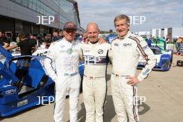 Silverstone Festival, Silverstone 2025, 22rd-24th August 2025. Free for editorial use only. #5 Stefan Johansson - Spice SE86-01, #70 Jan Magnussen - Tiga GC286 #24 Thierry Boutsen - Rondeau M382,  