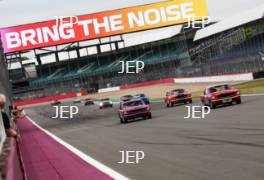 Silverstone Festival, Silverstone 2025, 22rd-24th August 2025. Free for editorial use only. #16 Johnson / Ross - Ford Mustang 