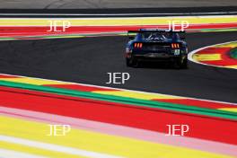 The #88 Proton Competition Ford Mustang LMGT3 of Stefano Gattuso, Giammarco Levorato and Dennis Olsen