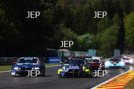 The #88 Proton Competition Ford Mustang LMGT3 of Stefano Gattuso, Giammarco Levorato and Dennis Olsen