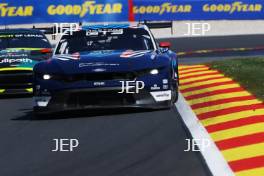 The #88 Proton Competition Ford Mustang LMGT3 of Stefano Gattuso, Giammarco Levorato and Dennis Olsen