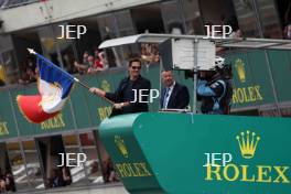 Roger Federer Start's the WEC 24 hours of Le Mans    