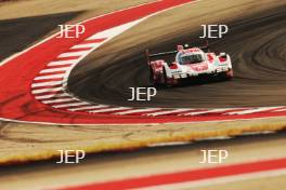 The #6 Porsche Penske Motorsport Porsche 963 Hypercar of Kevin Estre, Laurens Vanthoor and Matt Campbell