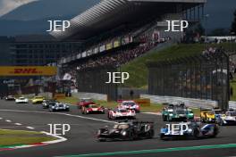 The #8 Toyota Gazoo Racing Toyota GR010 - Hybrid Hypercar of Sebastian Buemi, Brendon Hartley and Ryo Hirakawa 