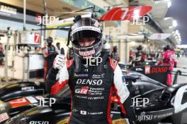 The #7 Toyota Gazoo Racing Toyota GR010 - Hybrid Hypercar of Kamui Kobayashi