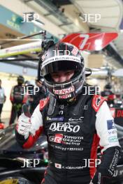 The #7 Toyota Gazoo Racing Toyota GR010 - Hybrid Hypercar of Kamui Kobayashi