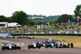 #51 - Dries Van Langendonck - Rodin Motorsport Leads Race Start
