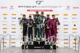 Race 2 GT4 Pro Am Podium