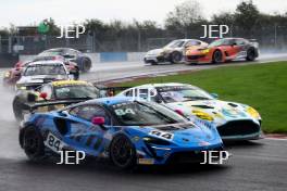 Start of the GT4 Race - #84 - Revie Lake / Blake Angliss - Paddock Motorsport - McLaren Artura GT4 lead
