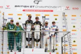 GT4 Silver Podium (-r) #21 - Will Orton / Jessica Hawkins - MK Racing - Aston Martin Vantage AMR GT4 Evo, #59 - Josh Stanton / George Gamble - Optimum Motorsport - McLaren Artura GT4, #84 - Revie Lake / Blake Angliss - Paddock Motorsport - McLaren Artura GT4
