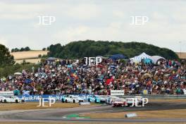 BTCC start at Thruxton - #66 Josh Cook - Speedworks Corolla Racing - Toyota Corolla GR Sport leads