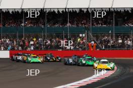 #43 - Inter Europol Competition - Jakub SMIECHOWSKI - Tom DILLMANN - Nicholas YELLOLY - Oreca 07-Gibson Leads Race Start