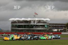 #43 - Inter Europol Competition - Jakub SMIECHOWSKI - Tom DILLMANN - Nicholas YELLOLY - Oreca 07-Gibson Leads Race Start