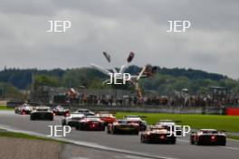 #43 - Inter Europol Competition - Jakub SMIECHOWSKI - Tom DILLMANN - Nicholas YELLOLY - Oreca 07-Gibson Leads Race Start