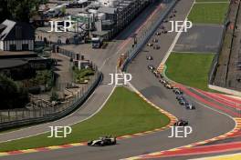 Start of Race 2 - #3 - Abbi Pulling - Rodin Motorsport leads