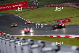 The #8 Toyota Racing - Toyota TR010 Hybrid - Sebastien Buemi / Brendon Hartley / Ryo Hirakawa driving