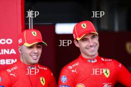Antonio Fuoco of Italy and Ferrari AF Corse and Miguel Molina of Spain and Ferrari AF Corse