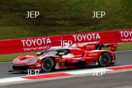 The #8 Toyota Racing - Toyota TR010 Hybrid - Sebastien Buemi / Brendon Hartley / Ryo Hirakawa driving